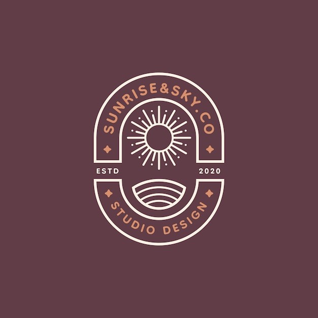 阳光太阳标志logo