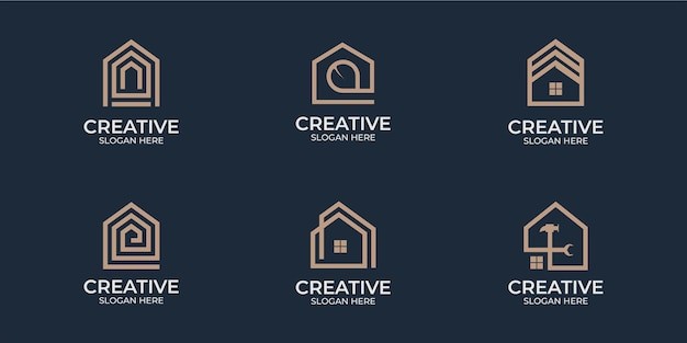 房屋房子标志logo