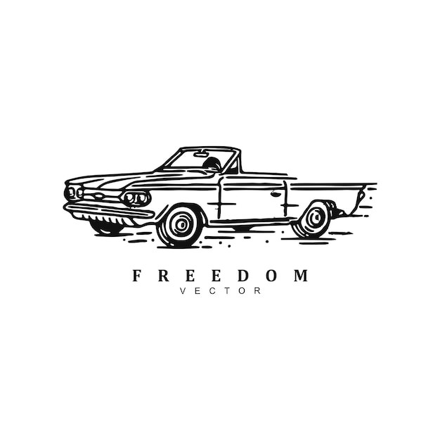 复古汽车标志logo