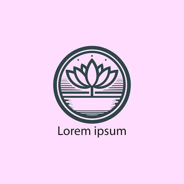 莲花瑜伽标志logo