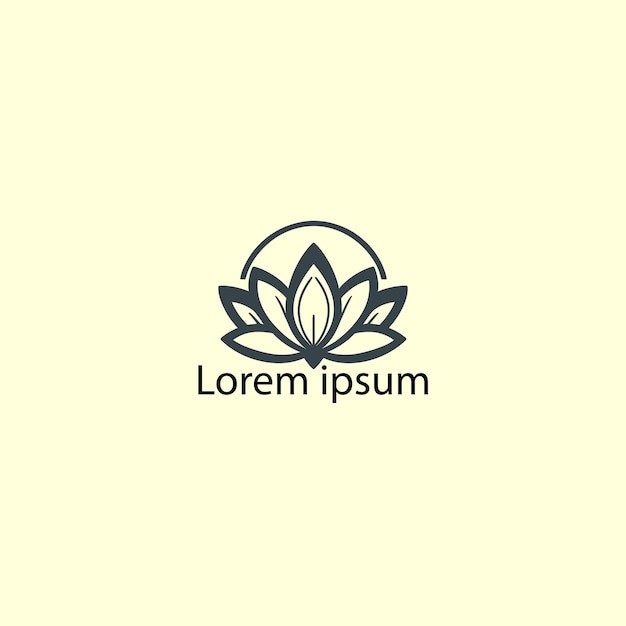 莲花瑜伽标志logo