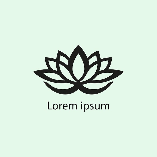 莲花瑜伽标志logo