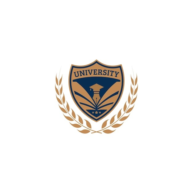 大学教育徽章校徽标志logo