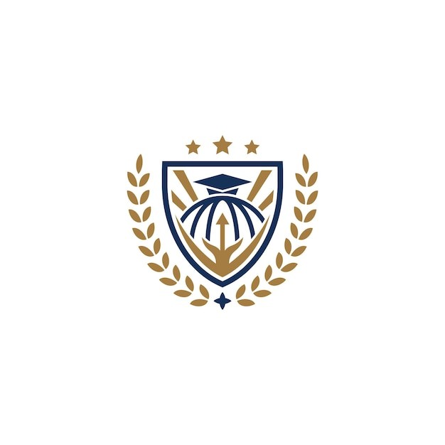 大学教育徽章校徽标志logo