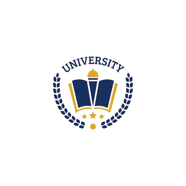 大学教育徽章校徽标志logo