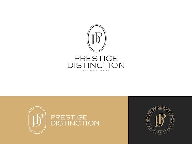 字母dp美容化妆品标志logo