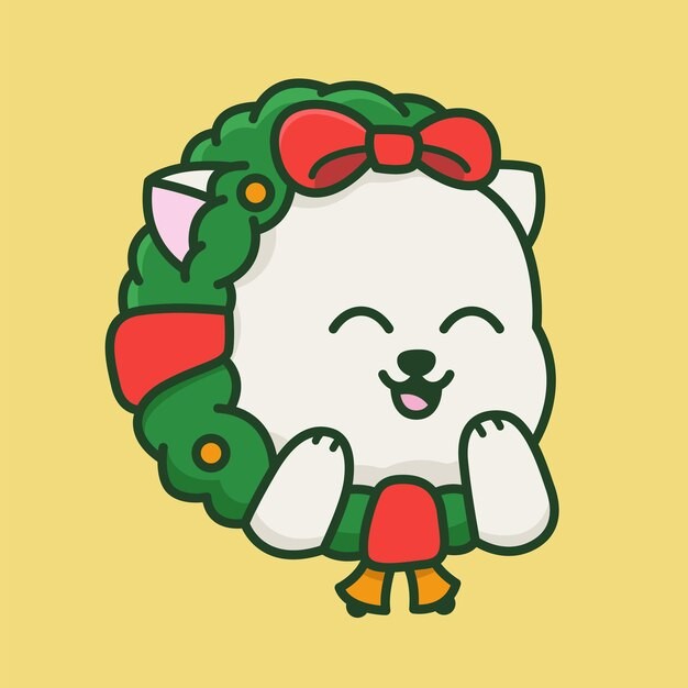 卡通可爱小猫咪插画