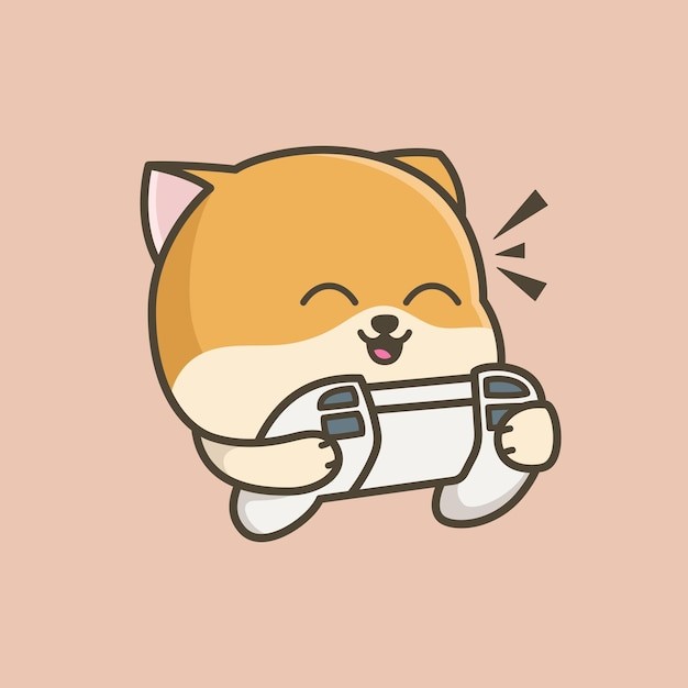 卡通可爱小猫咪插画