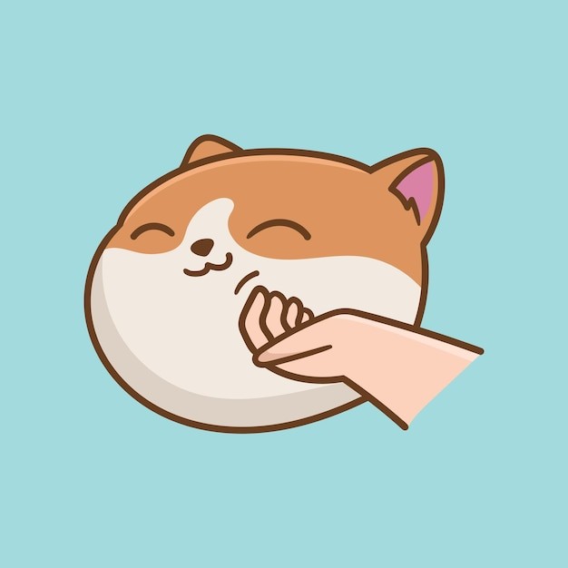 卡通可爱小猫咪插画