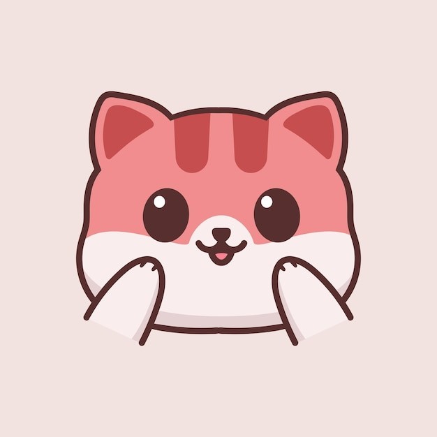 卡通可爱小猫咪插画