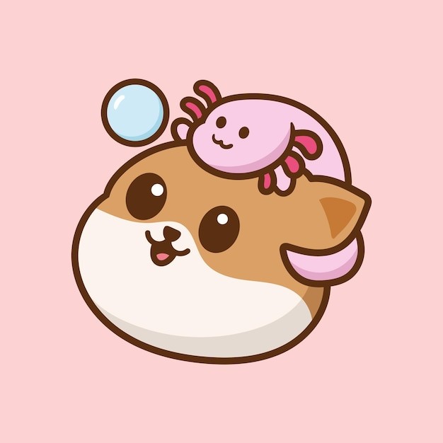 卡通可爱小猫咪插画