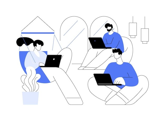 自由职业之扁平插画