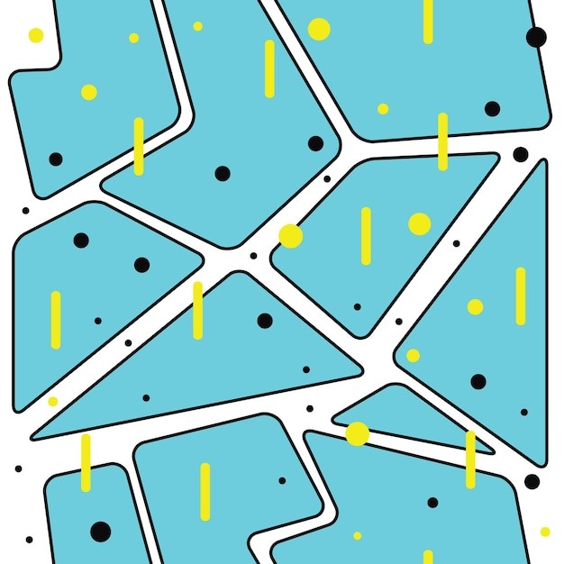 手绘抽象涂鸦花纹图案