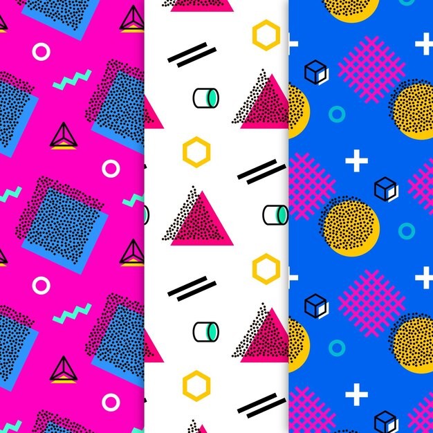 手绘抽象涂鸦花纹图案