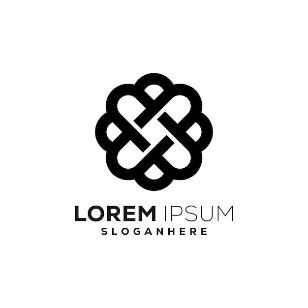 画板打结标志logo