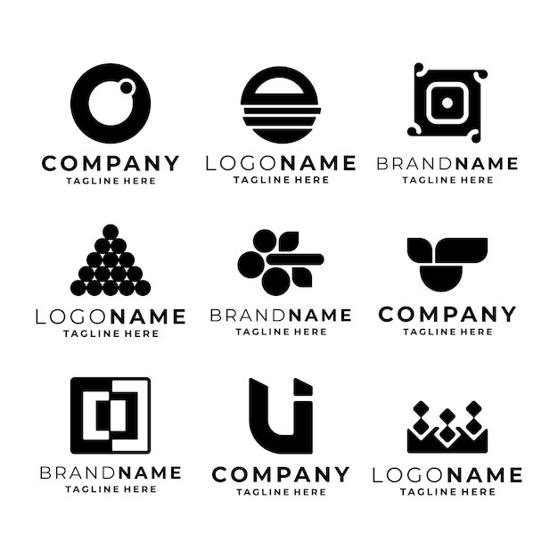 简约创意标志logo