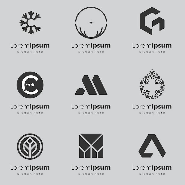 简约创意标志logo