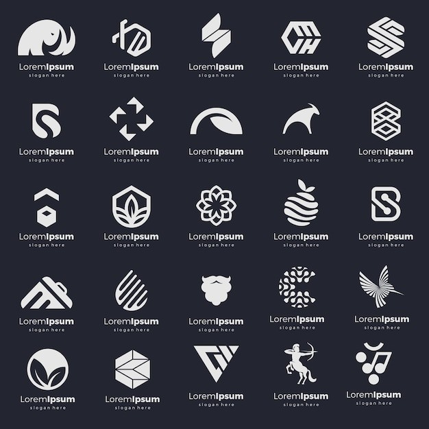 简约创意标志logo