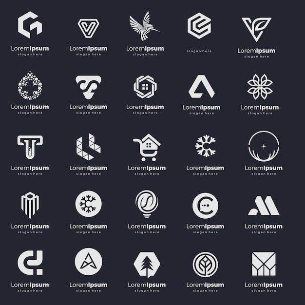 简约创意标志logo