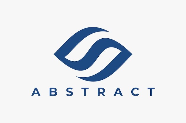 字母s波浪标志logo