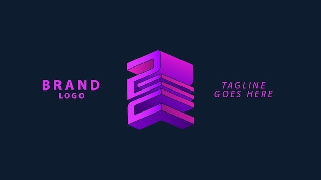 3D字母CE标志logo