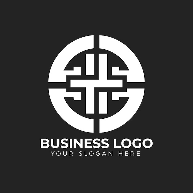 抽象圆形标志logo