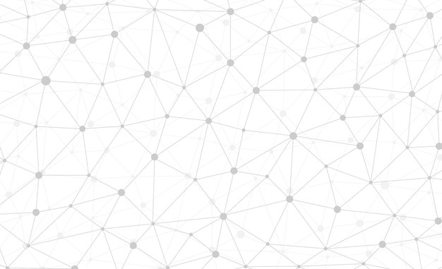 抽象多边形点线科技背景