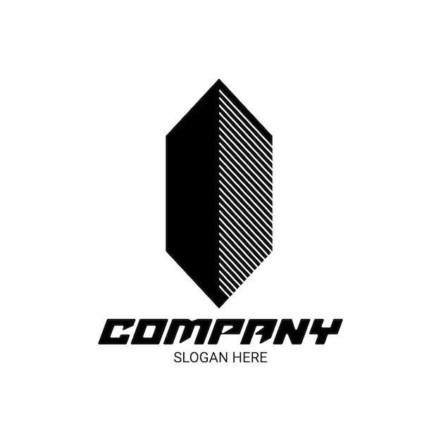 简约宝石抽象标志logo