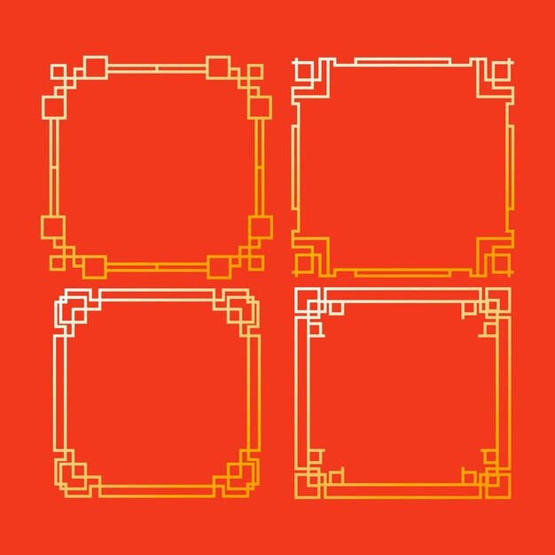 中国风中式传统装饰边框