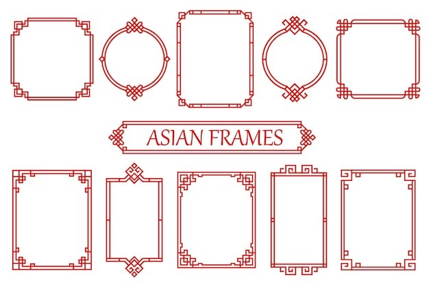 中国风中式传统装饰边框