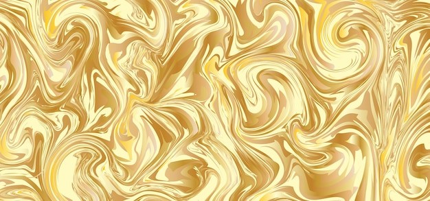 金色液体华丽背景