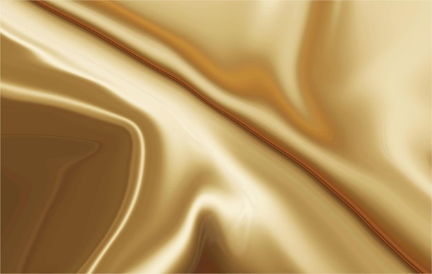 金色液体华丽背景