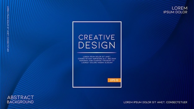 渐变蓝色科技背景