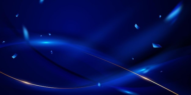 蓝色华丽光线背景