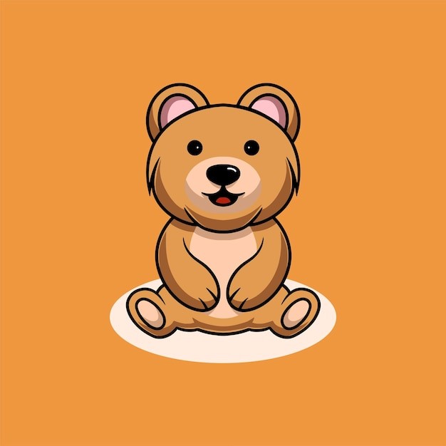 可爱卡通小熊插画