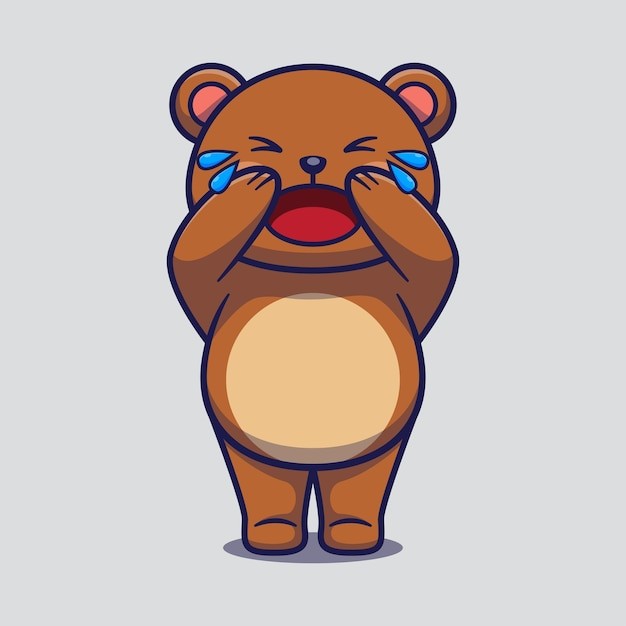 可爱卡通小熊插画