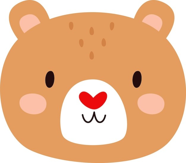 可爱卡通小熊插画