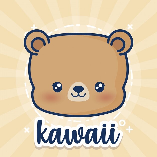 可爱卡通小熊插画