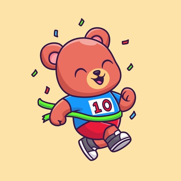 可爱卡通小熊插画