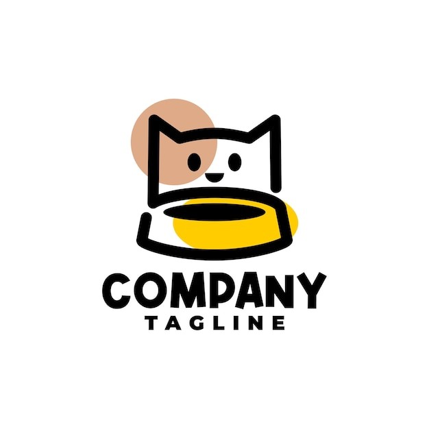 猫宠物店宠物医院标志logo