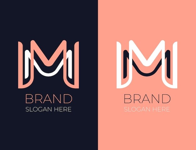 字母M标志logo