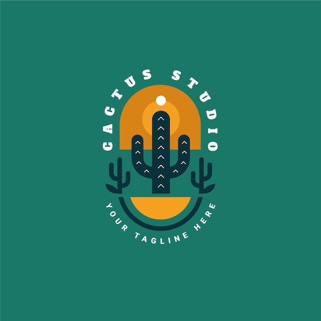 仙人掌标志logo