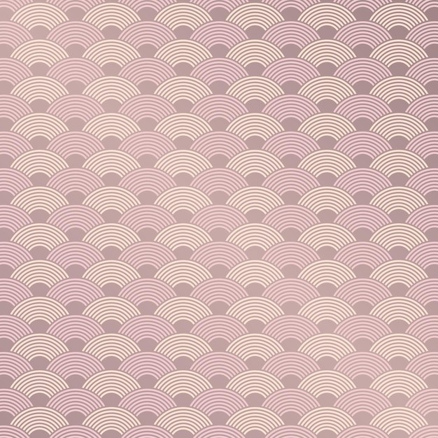 中国风中式青海波鱼鳞纹花纹