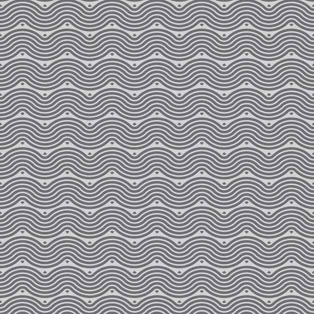 中国风中式青海波鱼鳞纹花纹