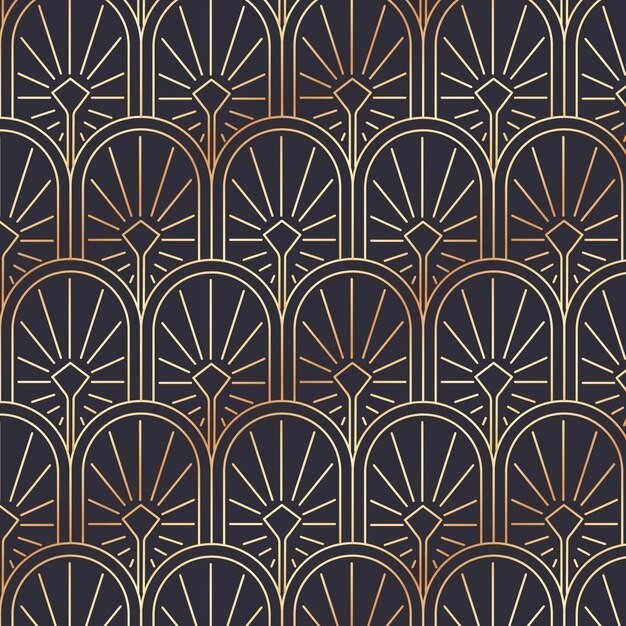 渐变现代装饰图案花纹