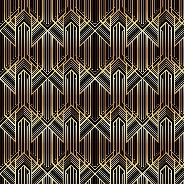 渐变金色现代装饰图案花纹