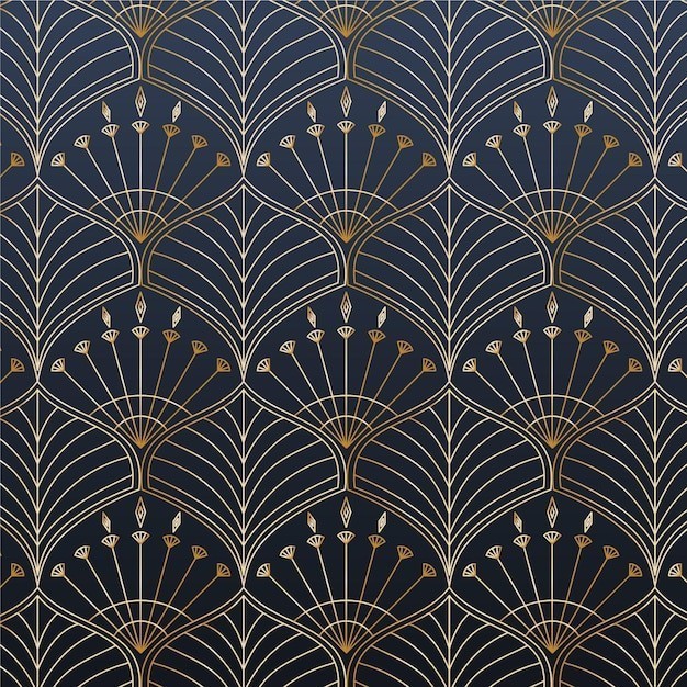 渐变现代装饰图案花纹