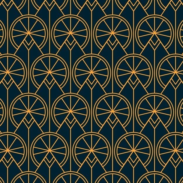 现代装饰艺术图案花纹