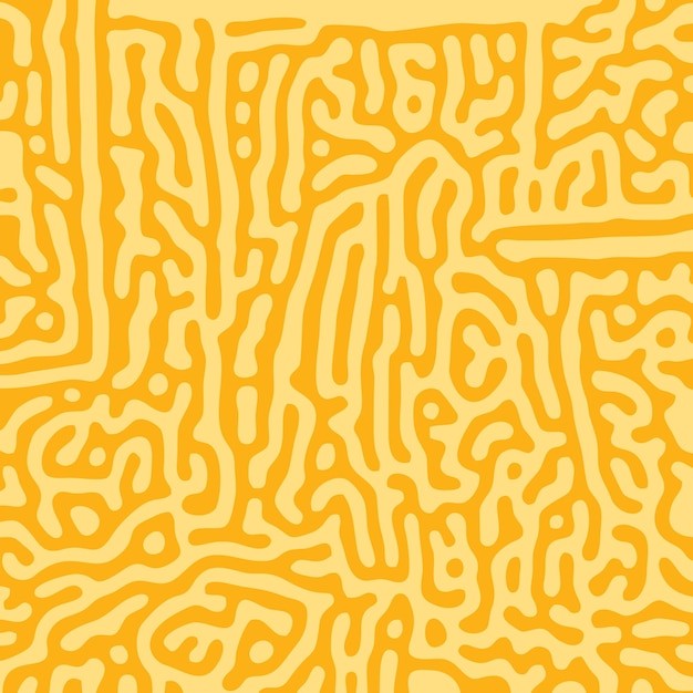 抽象线条涂鸦花纹