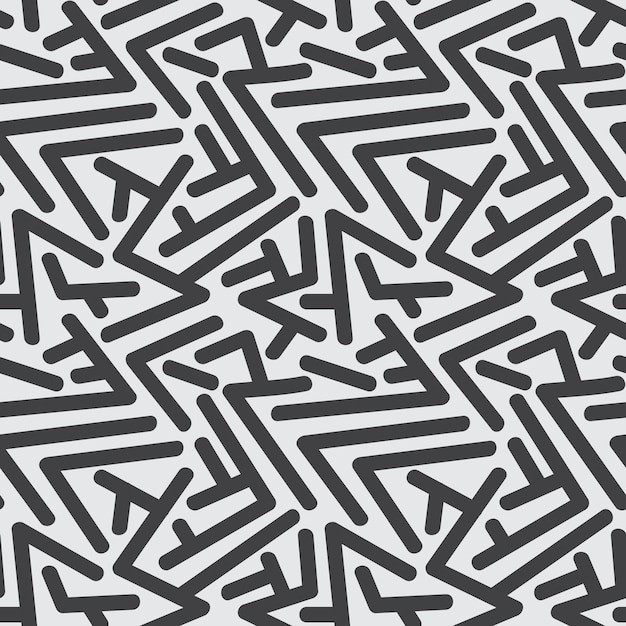 抽象线条涂鸦花纹